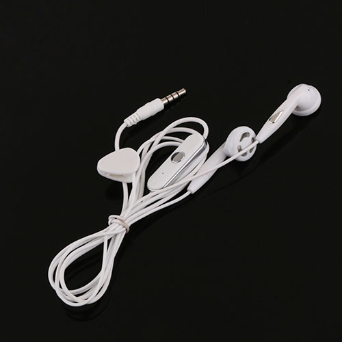 Original Earphone for Hero W007 Smart Phone - White - Click Image to Close